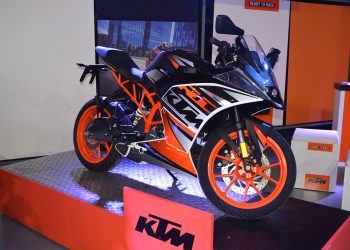 Las KTM pisteras se roban las miradas en la Expo Motor 2018