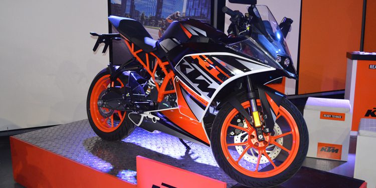 Las KTM pisteras se roban las miradas en la Expo Motor 2018