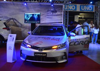 Toyota desplegó su extenso abanico de vehículos en la Expo Motor 2018