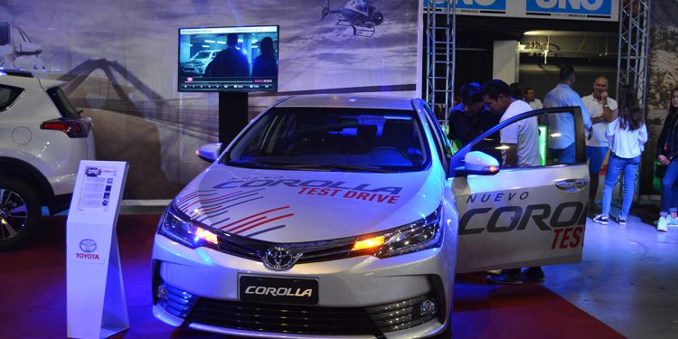 Toyota desplegó su extenso abanico de vehículos en la Expo Motor 2018
