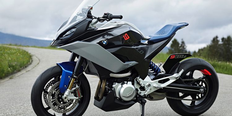 Tremenda: esta es la BMW Motorrad Concept 9cento