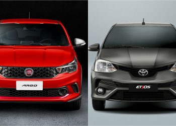 Fiat Argo Toyota Etios