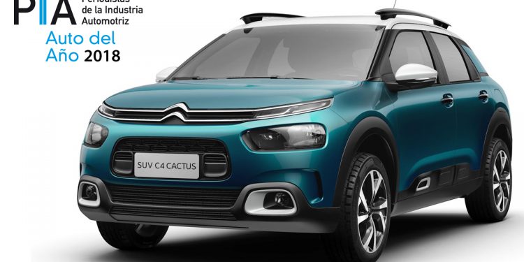 El Citroën C4 Cactus se alzó con el premio PIA a mejor SUV Regional