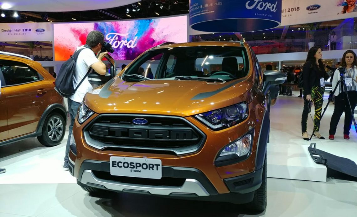 Salón de San Pablo Ford mostró nueva Ecosport y Ranger Black edition