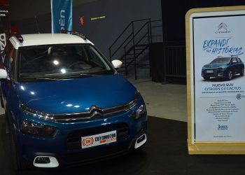 El Citroën C4 Cactus robó miradas en la Expo Motor
