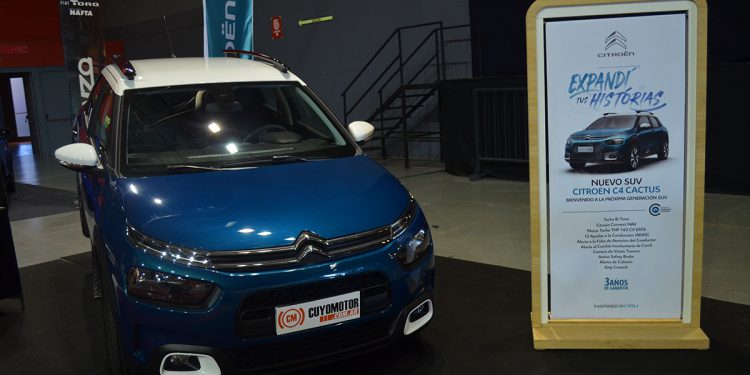 El Citroën C4 Cactus robó miradas en la Expo Motor