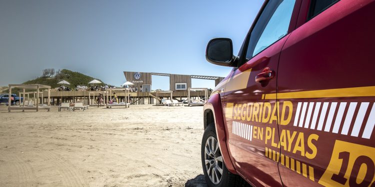 La seguridad de la costa argentina cuidada por la VW Amarok
