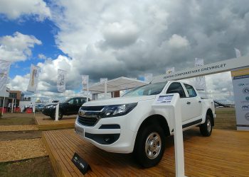 Chevrolet lució sus Pickups, SUVs y hasta el Camaro en Expoagro