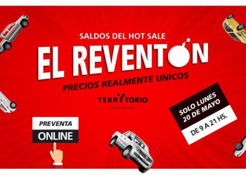 Reventón de autos a precio exclusivo en Territorio Yacopini