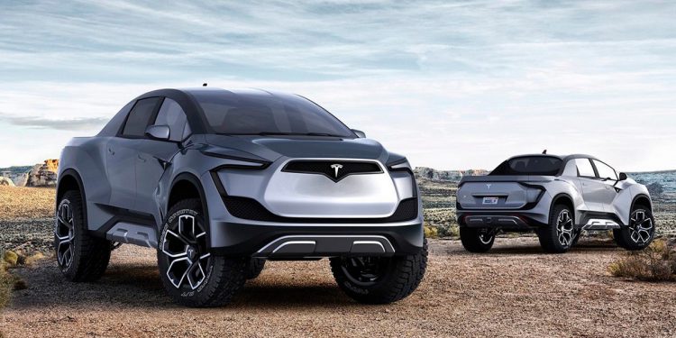 Tesla pickup concept