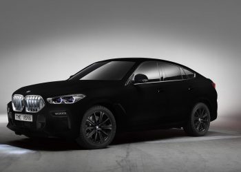 Negrísimo: este es el BMW X6 Ventablack, el más oscuro del planeta