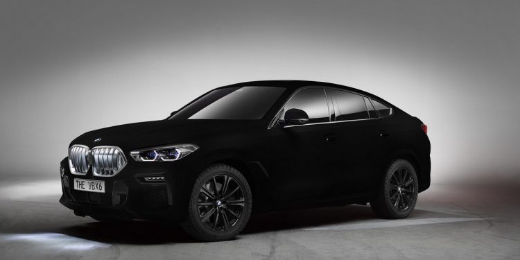 Negrísimo: este es el BMW X6 Ventablack, el más oscuro del planeta