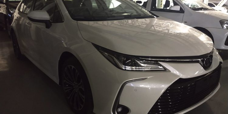 Toyota Corolla 2020 paparazzi