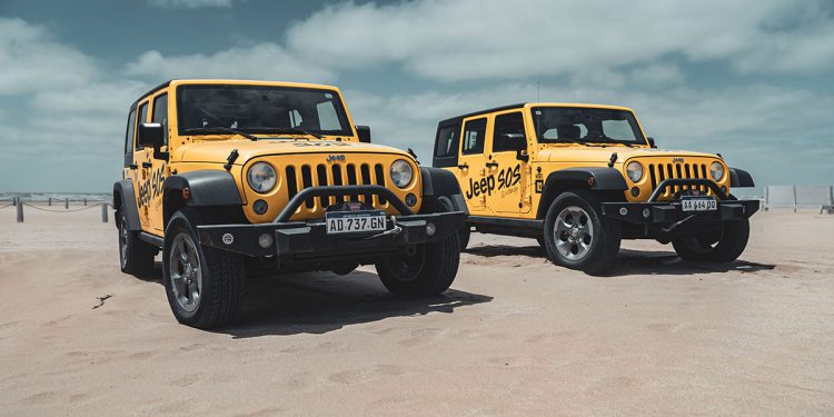 Jeep Wrangler parador
