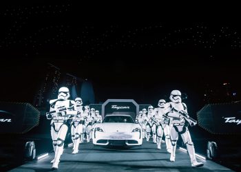 Porsche Taycan Star Wars
