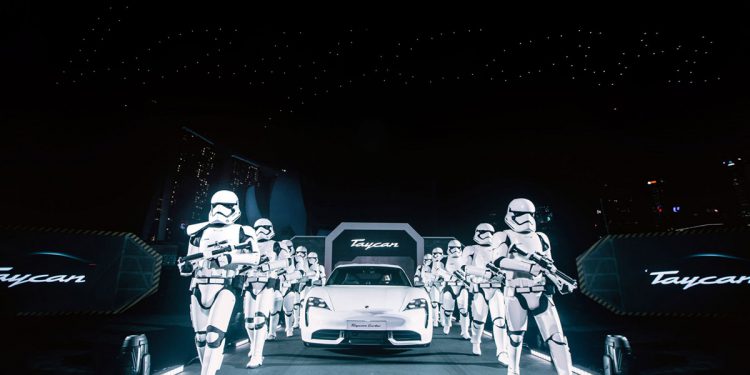 Porsche Taycan Star Wars