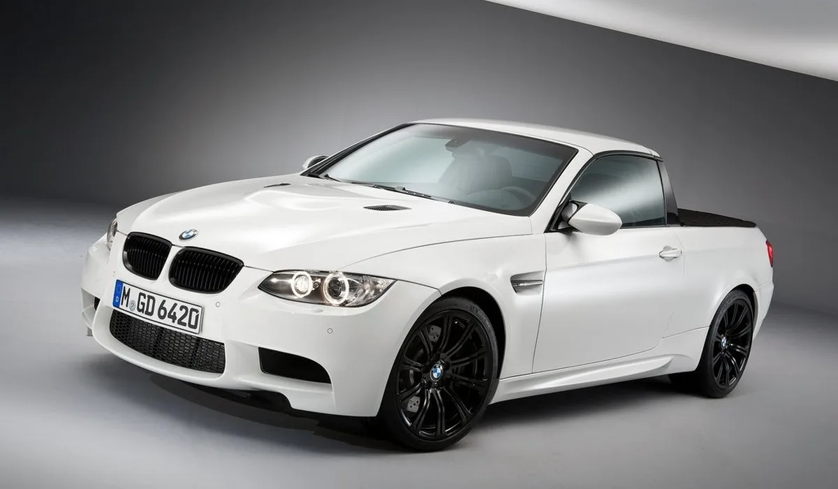 Un flash: así nació la potente y lujosa pickup BMW M3
