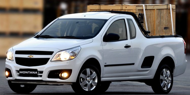Se filtró la imagen de una nueva Chevrolet Montana rival de la Fiat Toro