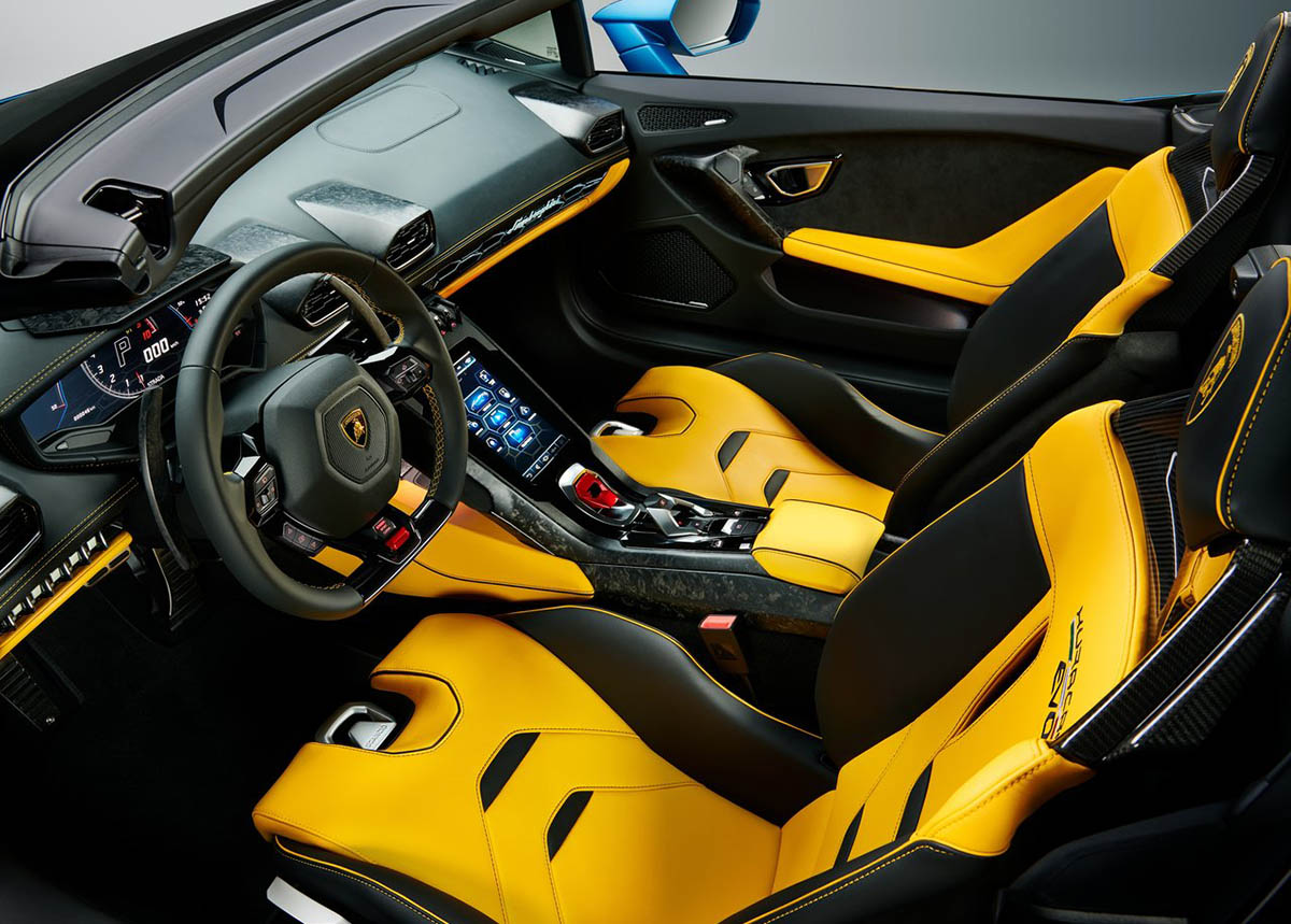 Lamborghini Huracán Evo RWD Spyder 2020 interior