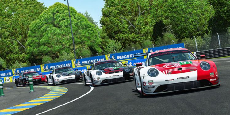Le Mans Virtual Porsche
