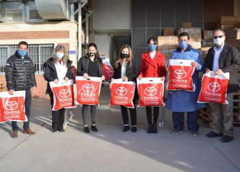 Toyota Yacopini Campaña Barbijos