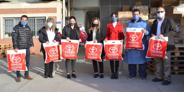 Toyota Yacopini Campaña Barbijos