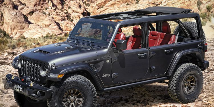 El Jeep Wrangler Rubicon V8 más bestial de todos los tiempos salió a la luz
