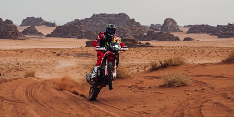 Kevin Benavidez Honda Dakar 2021