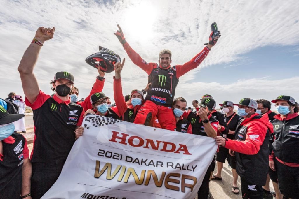 Kevin Benavidez Honda Dakar 2021