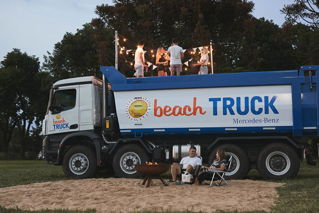 Beach Truck Mercedes Arocs 4845