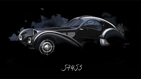 Bugatti 57 SC Atlantic La voiture Noire