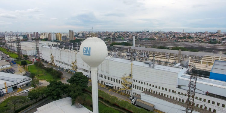 Chevrolet planta GM Brasil