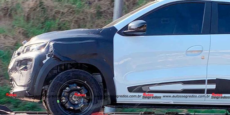 Psparazzis: se viene un Renault Kwid 2023 y ya anda por Brasil