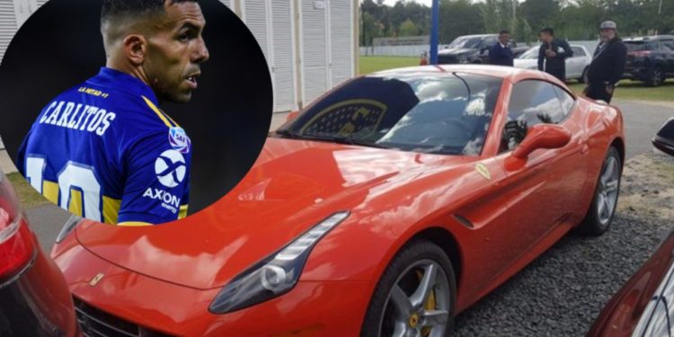 Tevez pasó por Mendoza en auto ¿Qué nave trajo?