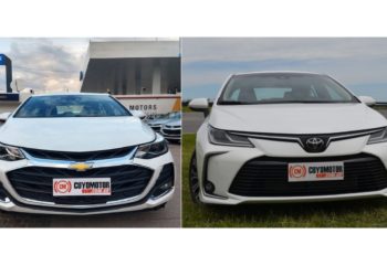 Chevrolet Cruze vs Toyota Corolla: precio de los sedanes más vendidos
