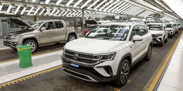 Volkswagen Taos producción