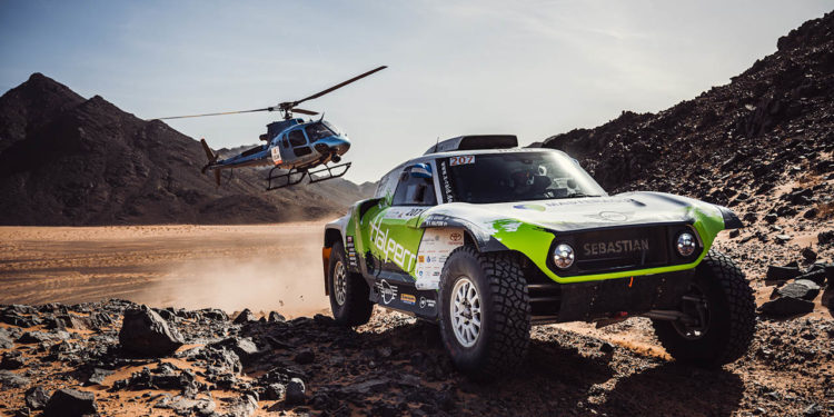 Rally Hail Sebastian Halpern Mini X raid 2021