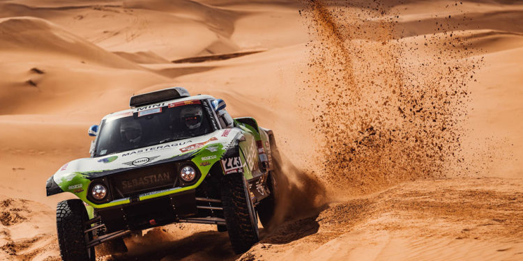 Sebastián Halpern comenzó con todo la segunda semana del Dakar