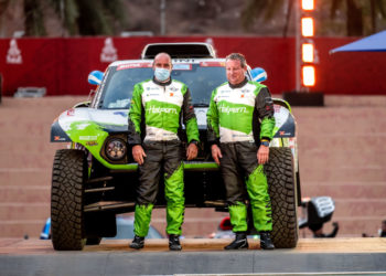 Sebastián Halpern cumplió su palabra y cerró el Dakar 2022 en el Top 10