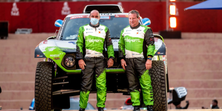 Sebastián Halpern cumplió su palabra y cerró el Dakar 2022 en el Top 10