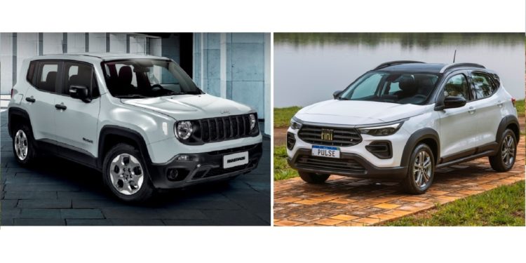 Jeep Renegade VS Fiat Pulse ¿Qué tienen en común los primos hermanos?