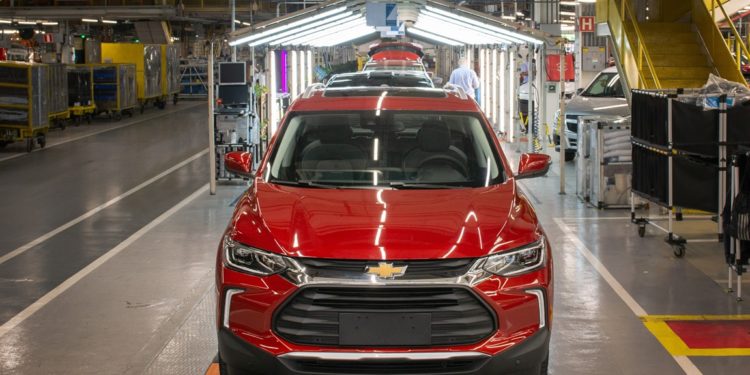 Chevrolet Tracker recall