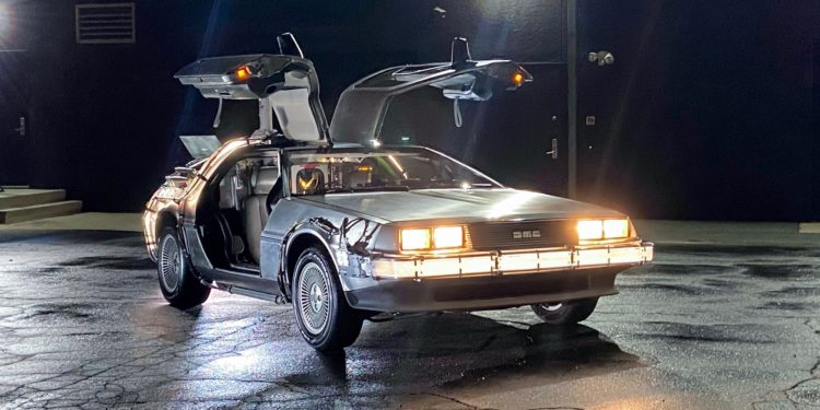 Delorean Volver al Futuro