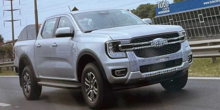 La nueva Ford Ranger 2023 descubierta en Argentina