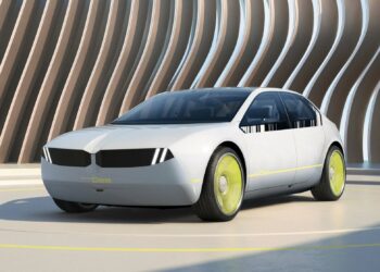 BMW i Vision 2023, el concept que cambia de color