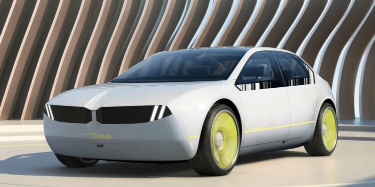 BMW i Vision 2023, el concept que cambia de color