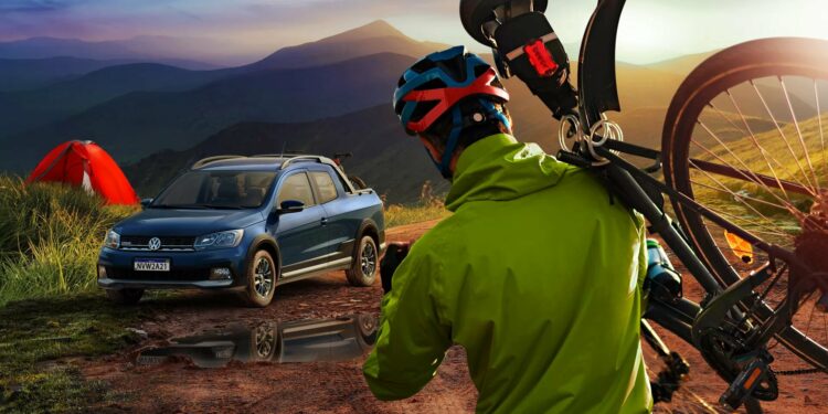 Una proyección adelanta el posible aspecto de la Volkswagen Saveiro 2024