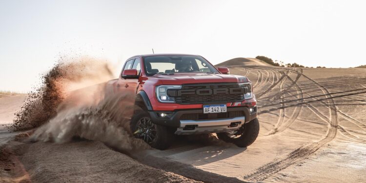 Desde Pinamar, Ford lanza la nueva y bestial Ranger Raptor