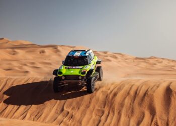 Sebastián Halpern Rally Abu Dhabi