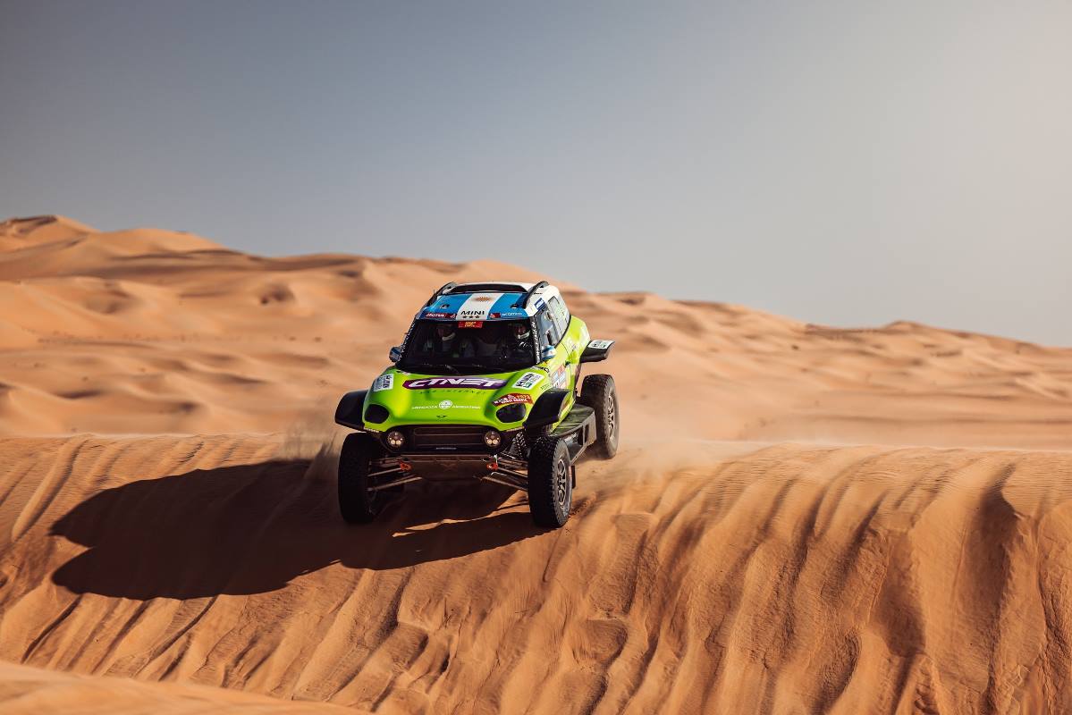 Sebastián Halpern Rally Abu Dhabi